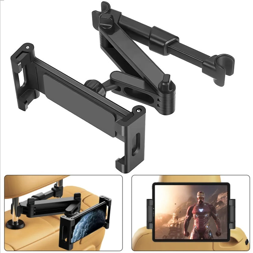 Suport auto universal pentru tabletă, tetieră, extensibil pentru iPad și switch