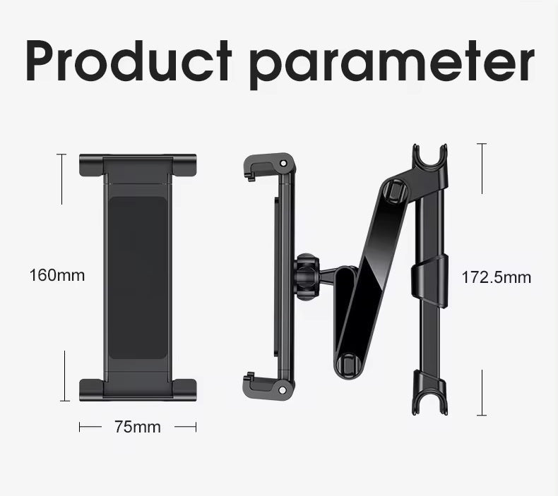 Suport auto universal pentru tabletă, tetieră, extensibil pentru iPad și switch