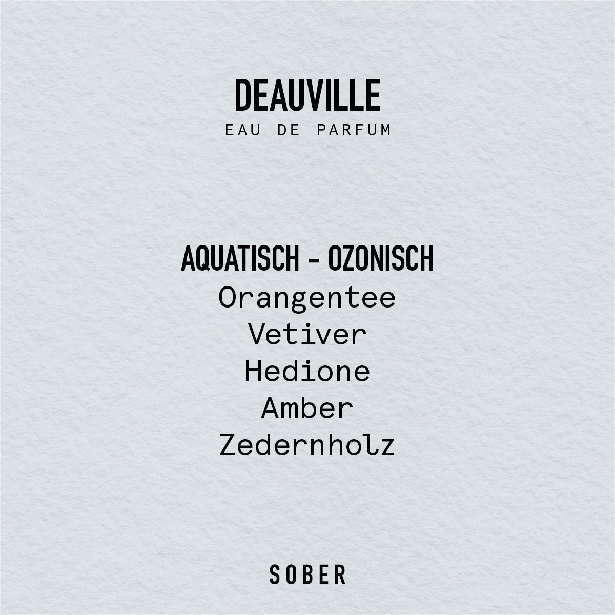 DEAUVILLE - Eau de Parfum