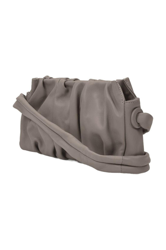 Tasche Vague aus Leder Taupe