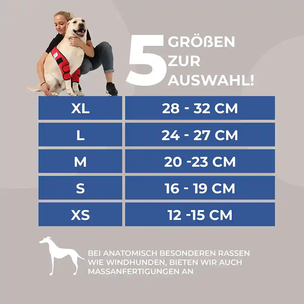 Liegeschwielen Bandage für Hunde