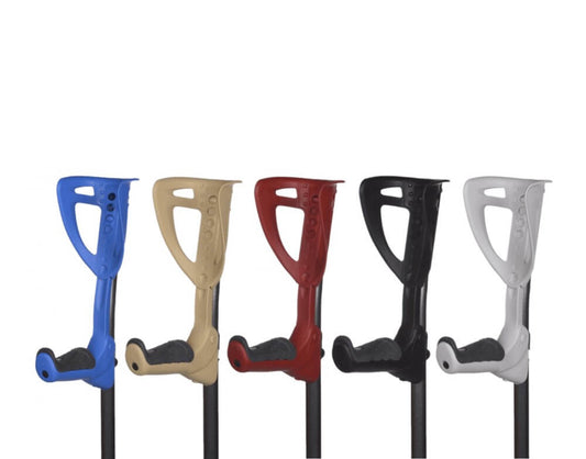 Cârjă pentru antebraț ERGOTECH cu mâner pliabil și reglabil pe înălțime – FDI