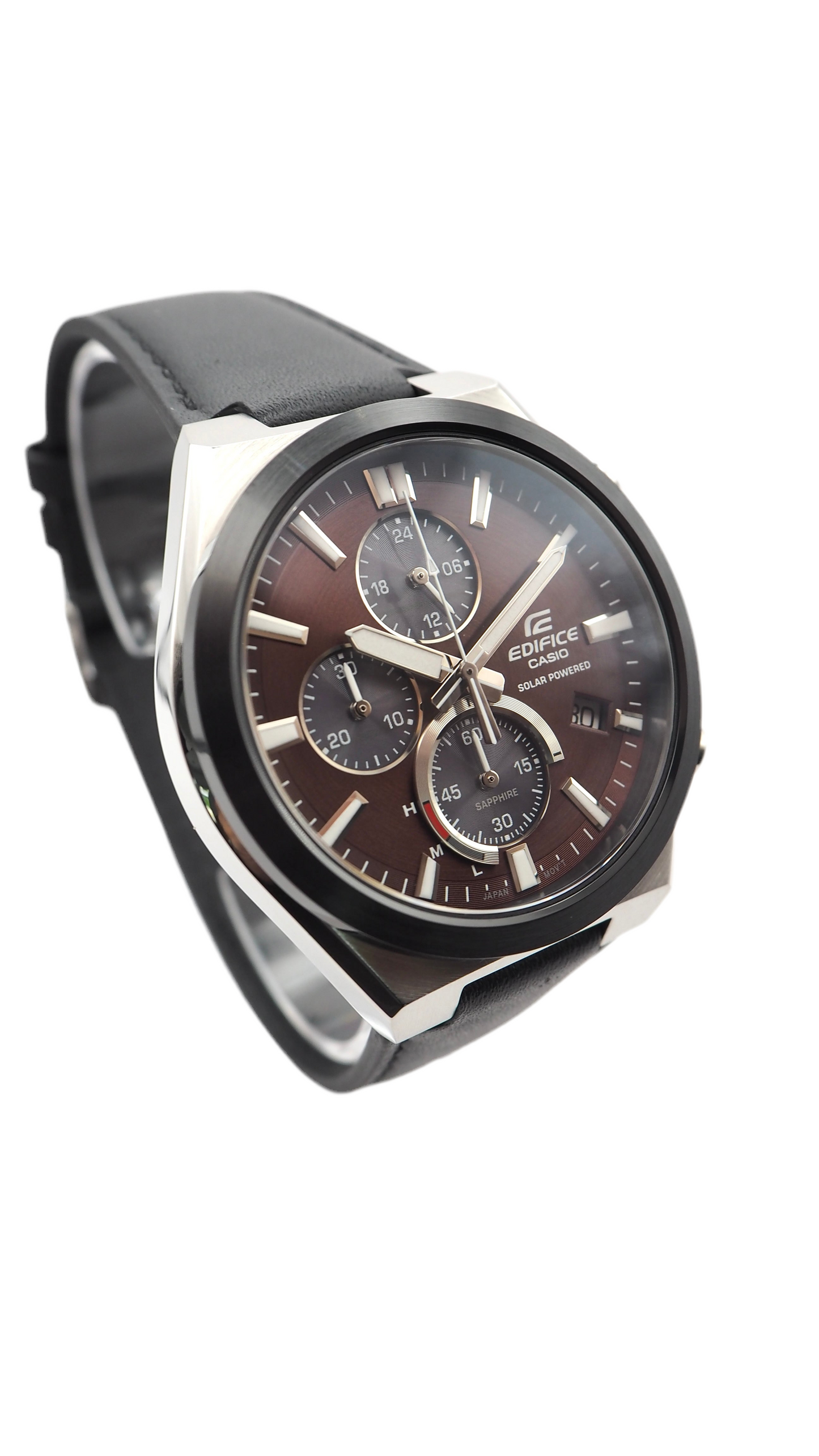 Casio Edifice EFS-S630BL-5AVUEF Chronograph Solar Herrenuhr 44mm Neu OVP