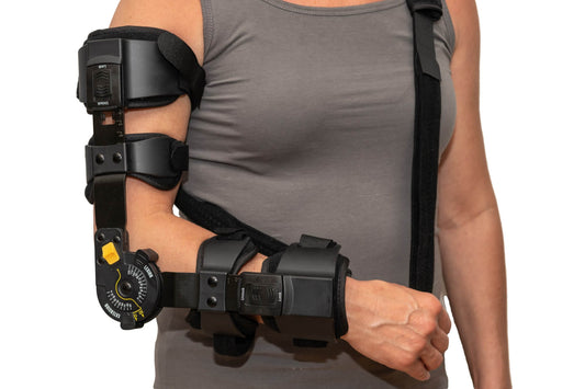 Orteză multifuncțională pentru cot, reglabilă 10–120° – AT53009