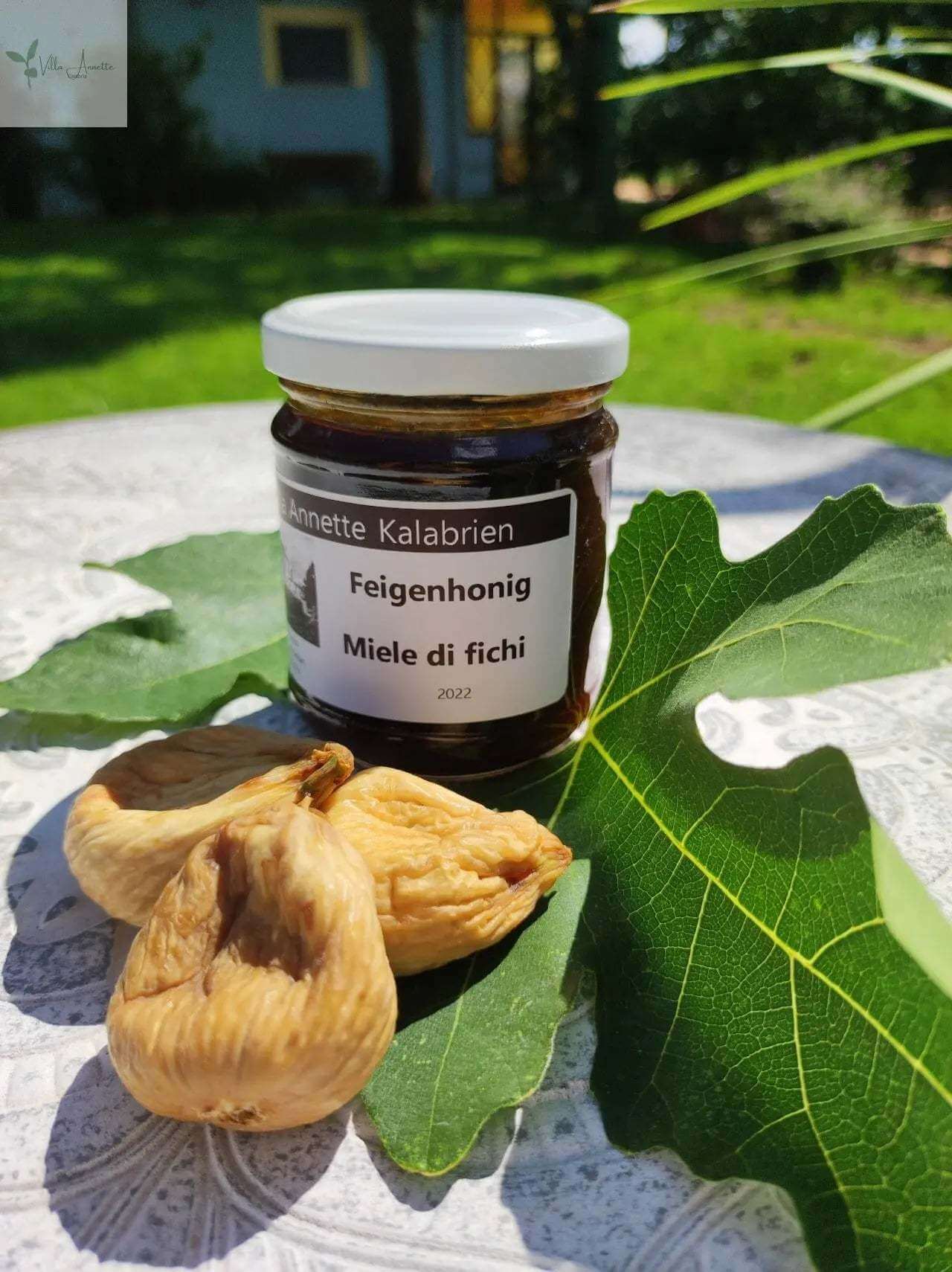 Miere de smochine extravirgină din smochine coapte complet - Capacitate 220 ml, Produsă din 10 kg de smochine la 1 litru, Diametru aprox. 6 cm