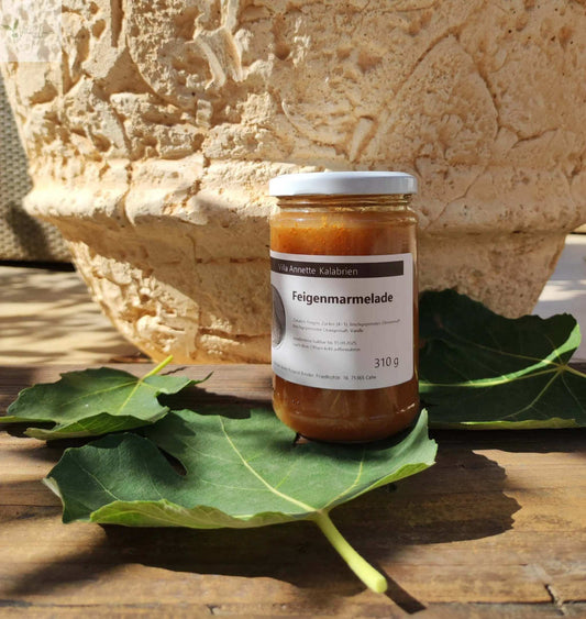 Dulceață de smochine Essenza di Calabria, făcută manual, 100% naturală - Conținut 250 g, borcan de sticlă, diametru 6 cm, înălțime 7 cm