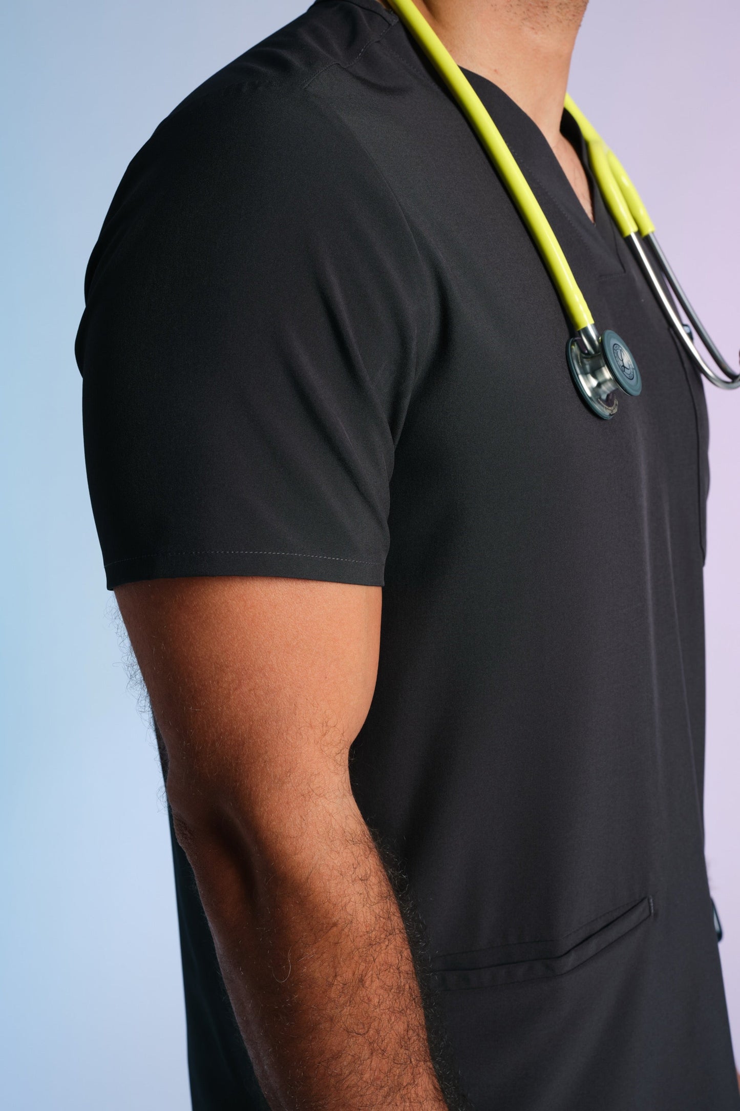 Active Scrub Top "Pete" – Black