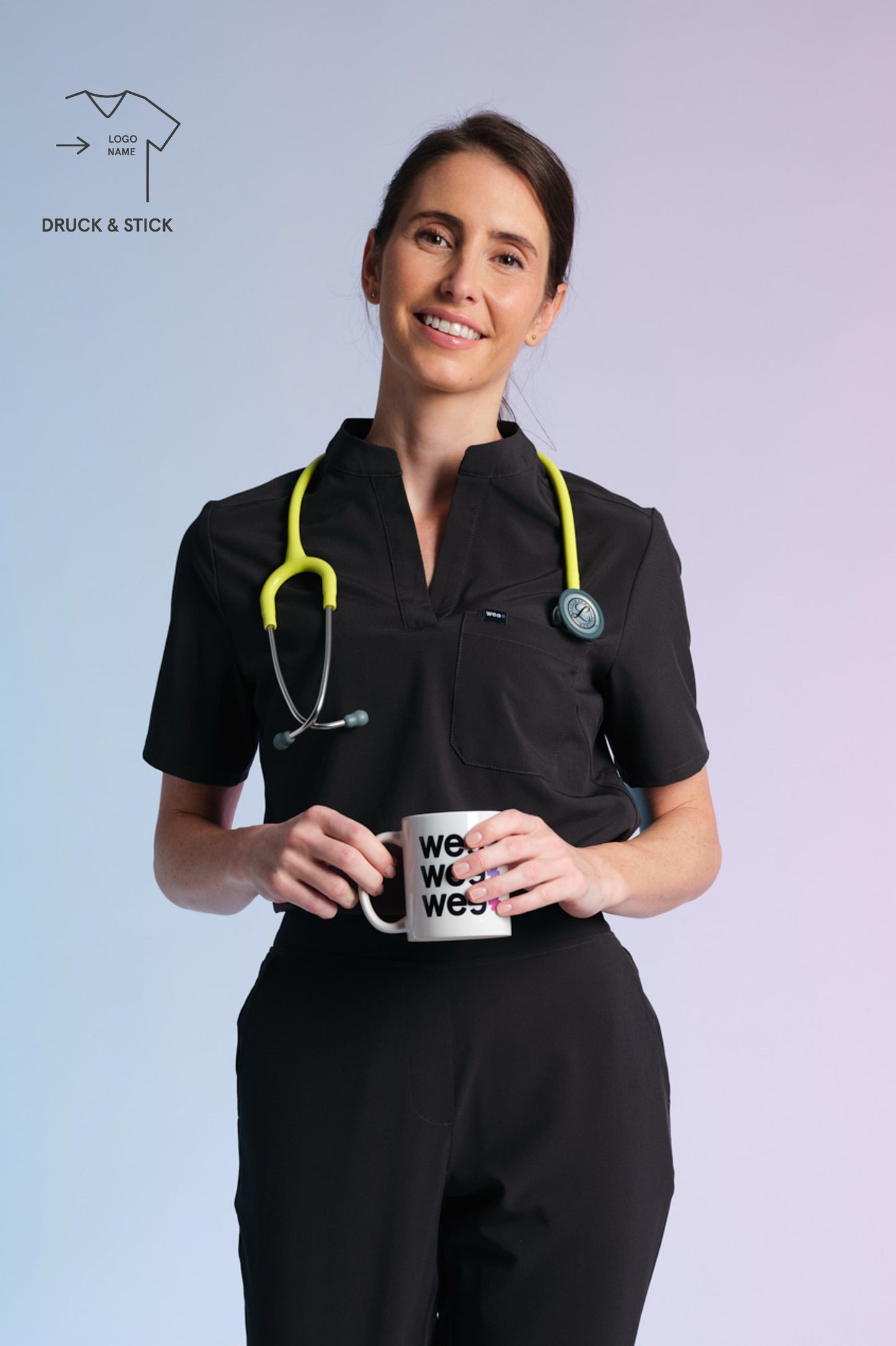 Active Kasack "Jackie" – Schwarz