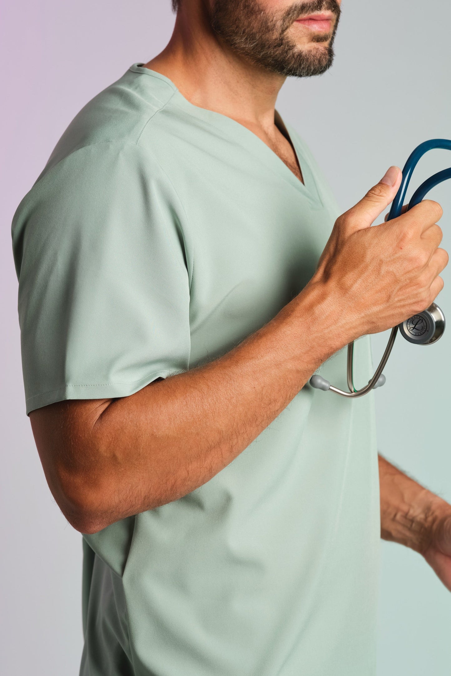 Active Scrub Top "Pete" – Green