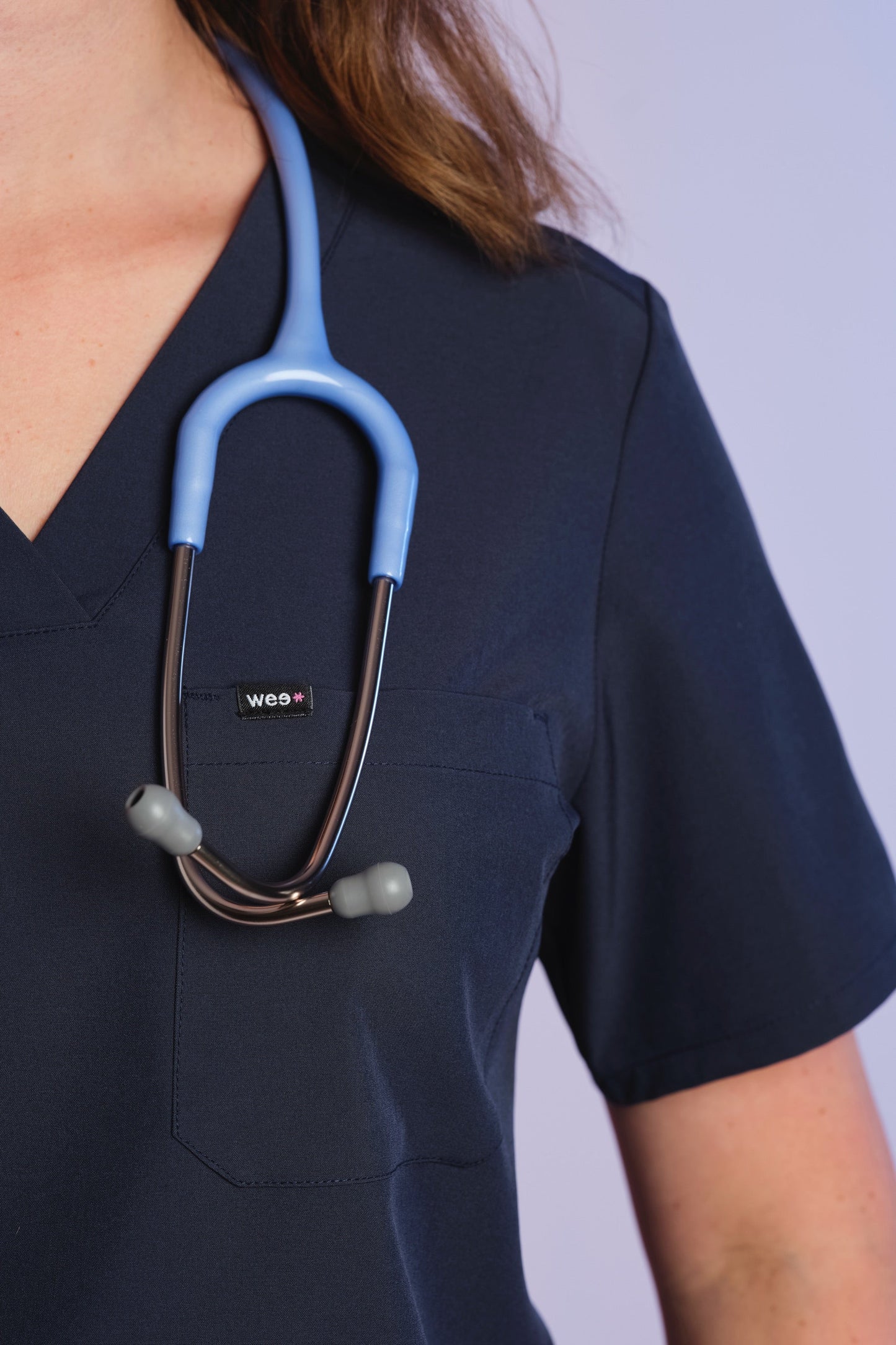 Aktywny peeling Top „Serena” – niebieski