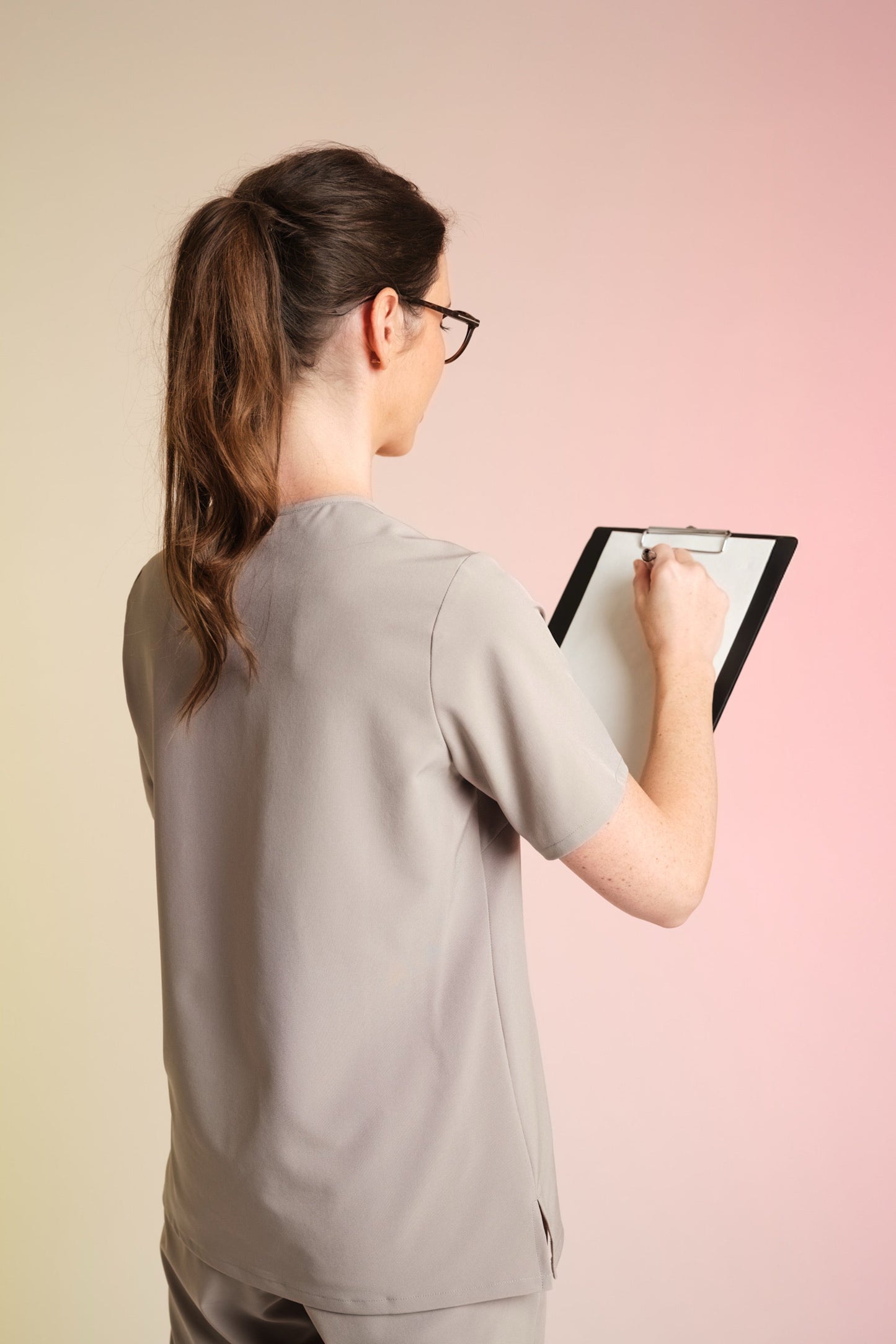 Active Scrub Top "Serena" – Beige