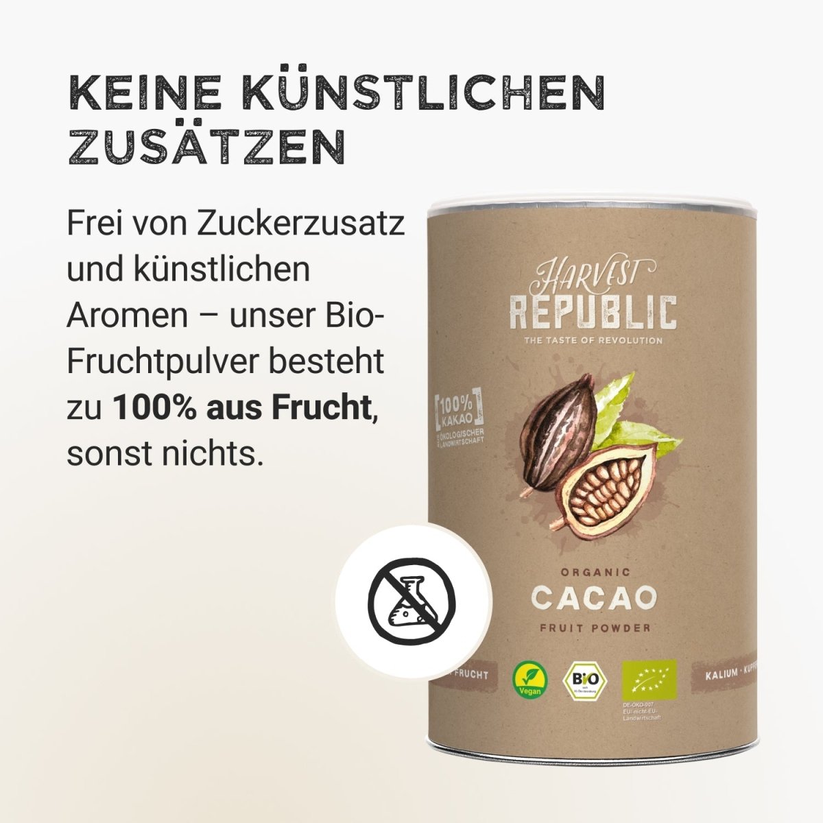 Pudră de fructe - Cacao