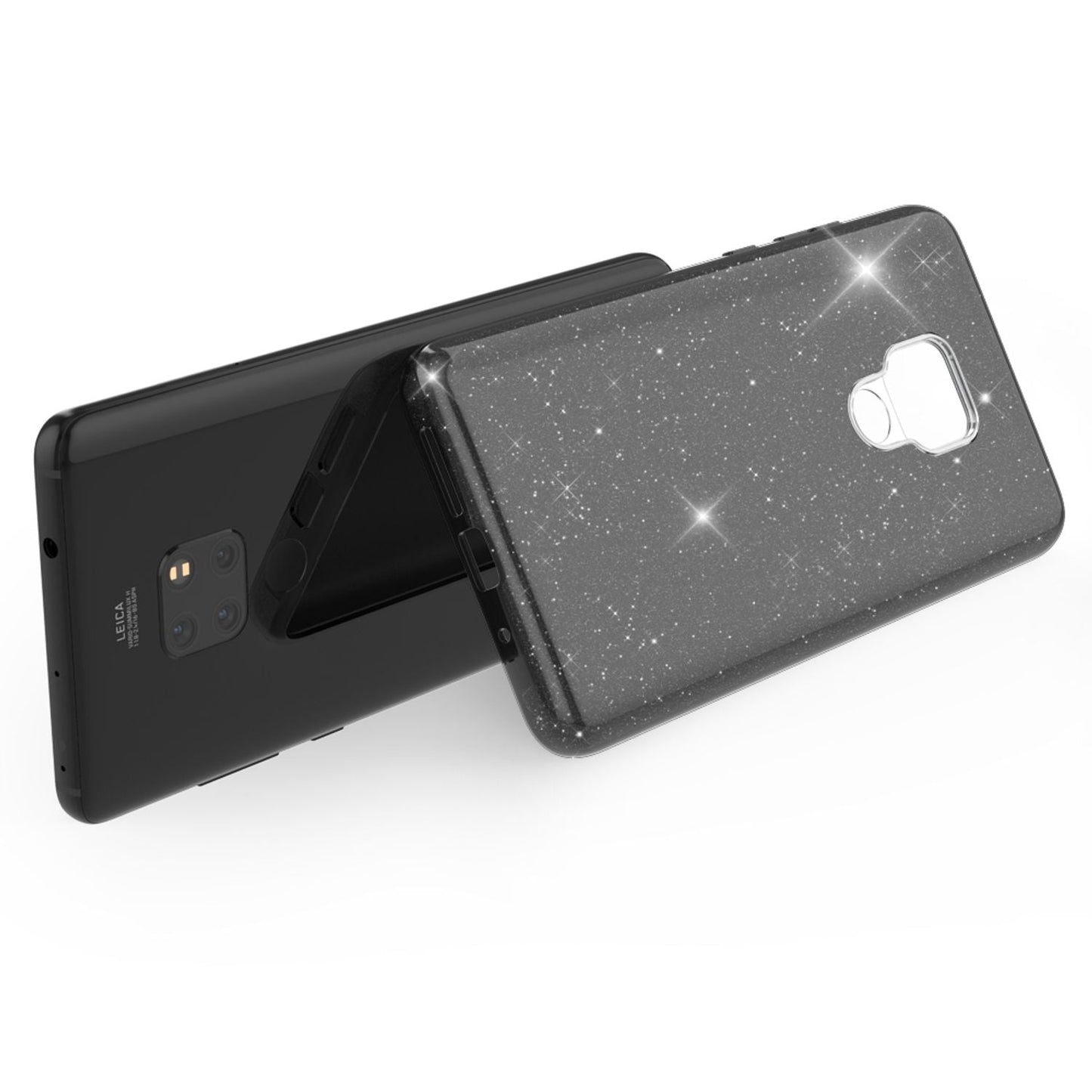 Husa de telefon NALIA ShinePop pentru Huawei Mate20 - Husă din silicon cu sclipici, compatibilă cu Huawei Mate20, subțire, ușoară