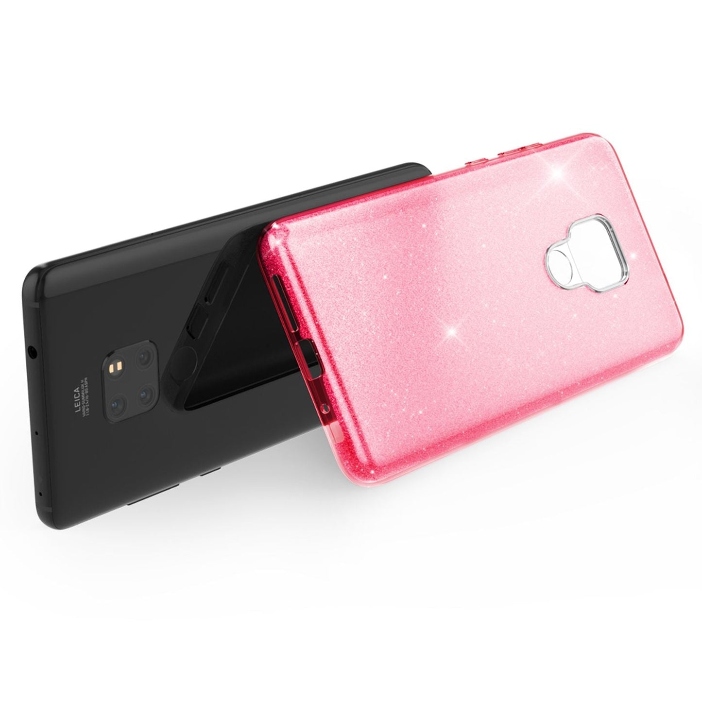 Husa de telefon NALIA ShinePop pentru Huawei Mate20 - Husă din silicon cu sclipici, compatibilă cu Huawei Mate20, subțire, ușoară