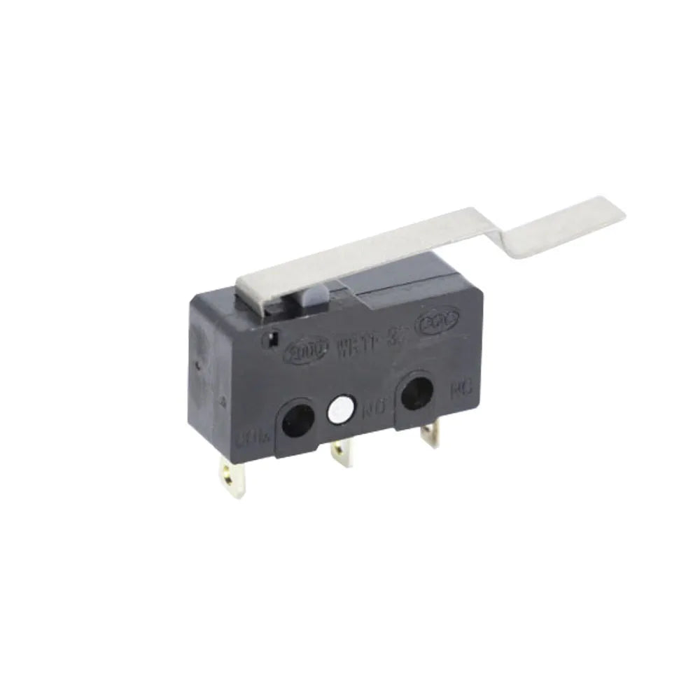 10x Mikroschalter KW11-3Z 5A 250V - Mini Endschalter NO/NC mit Rollenhebel