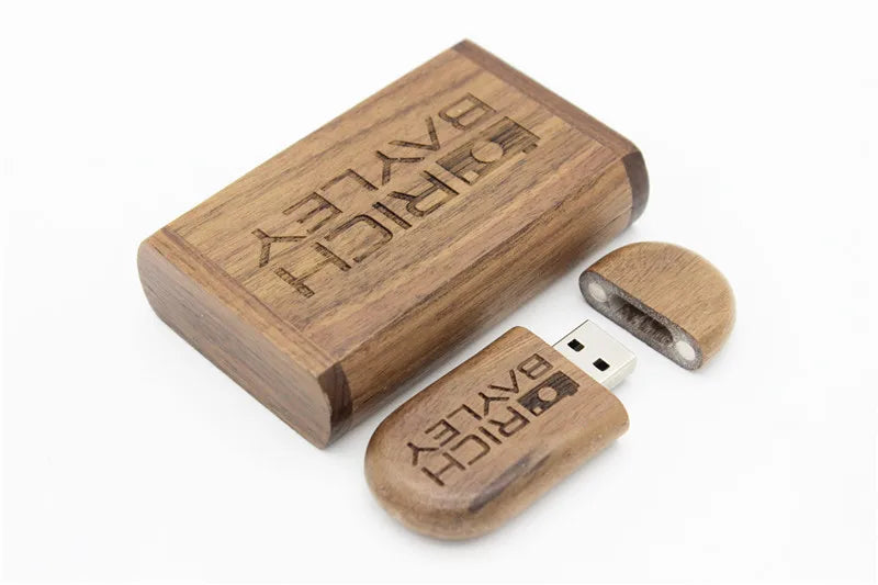 JASTER USB-Stick 2.0 128GB Holz/Bambus Kostenloses Logo Pendrive 4GB 8GB 16GB 32GB 64GB Pen Drive Hochzeitsgeschenke