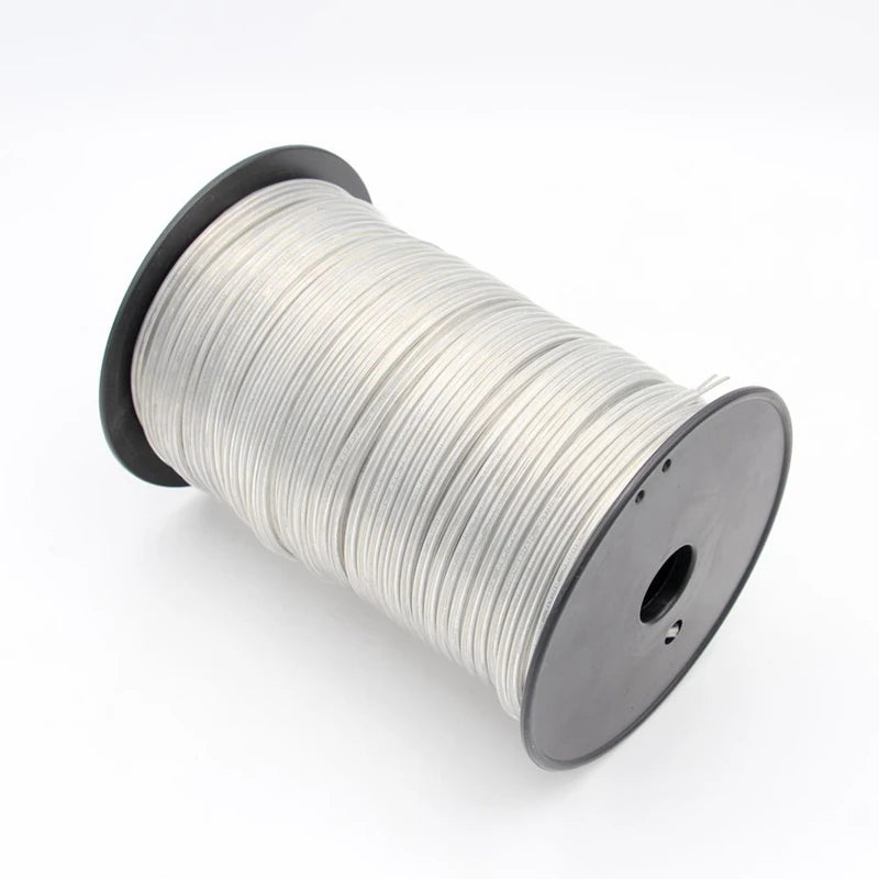 Transparentes Elektrokabel 250V 0,75mm² - 2/3-adrig PVC Rundkabel für Pendelleuchten