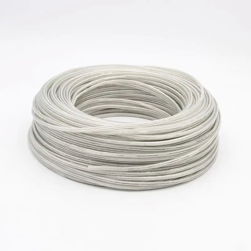Transparentes Elektrokabel 250V 0,75mm² - 2/3-adrig PVC Rundkabel für Pendelleuchten