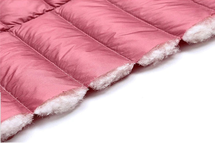 Aurora Stehkragen Daunenweste - Dünn Füllung 80% Größe 3XL