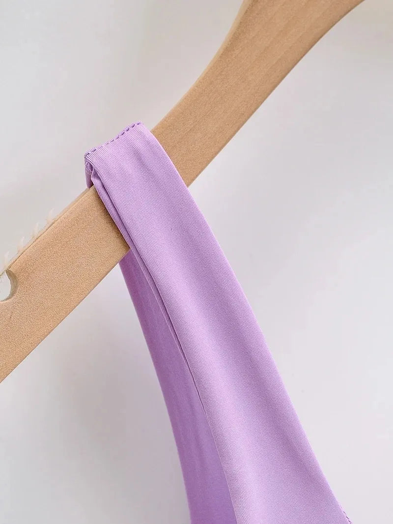 Dozw DF-5469 Sexy Ärmelloses Top - Größe M Kurz Elastisch