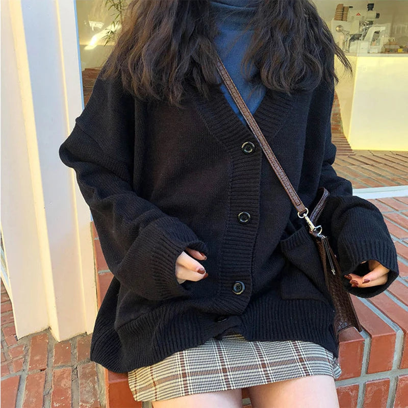 Altayskiy Cardigan V-Ausschnitt - Größe M, Baumwolle, Regular