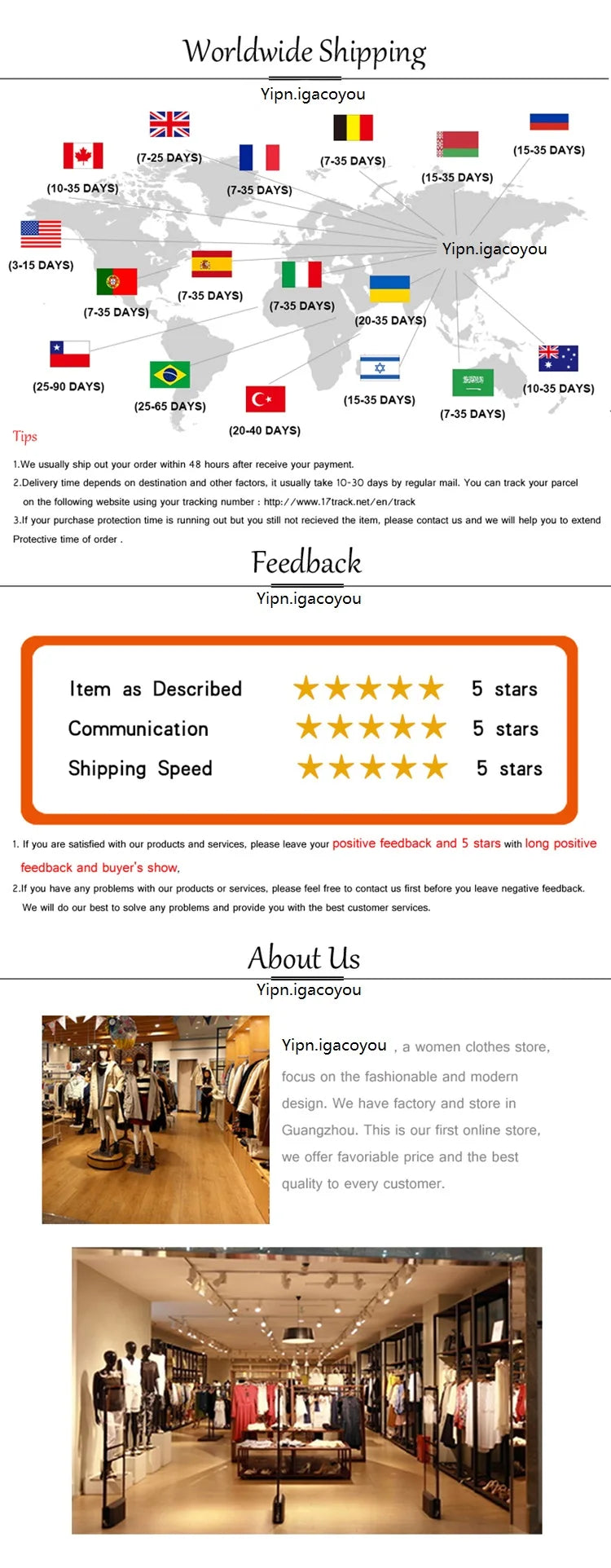 Yipn.igacoyou Cardigan Strickjacke Locker - Länge 66 cm Größe S-XL