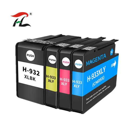 Bulk 932XL 933XL Kompatibel - XL Kapazität Schwarz Cyan