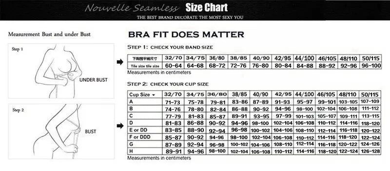 DAINAFANG Push Up Spitze - CDE Cups Bügel Plus Size
