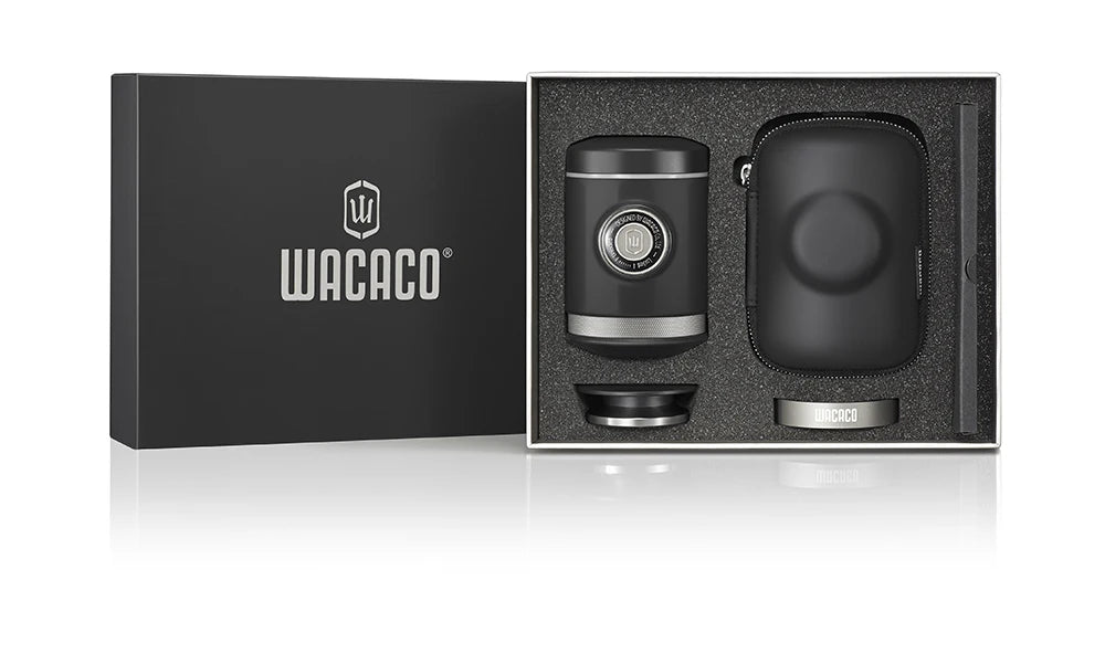 WACACO Picopresso Portable Espresso Maker, Specialty Coffee Machine, 18 Bar Pressure Travel Coffee,  Gift, New Year