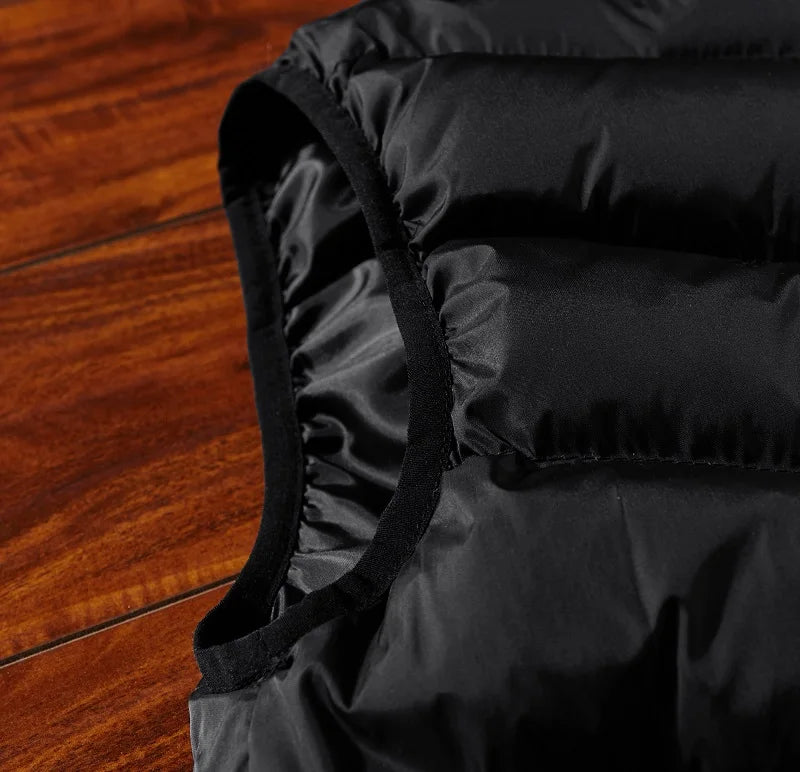 FAVOCENTCN Thermische Ärmellose Weste - Kapazität 2 Taschen, Leistung 2 Stufen, Größe XL