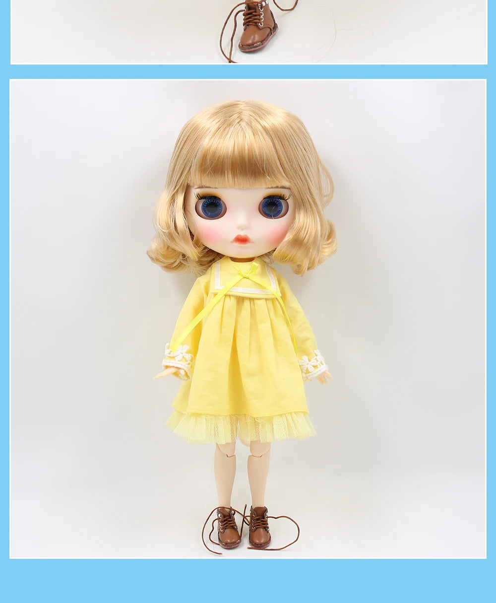 ICY DBS Blyth Doll 1/6 bjd joint body doll combination including dress shoes on sale 30cm anime toy