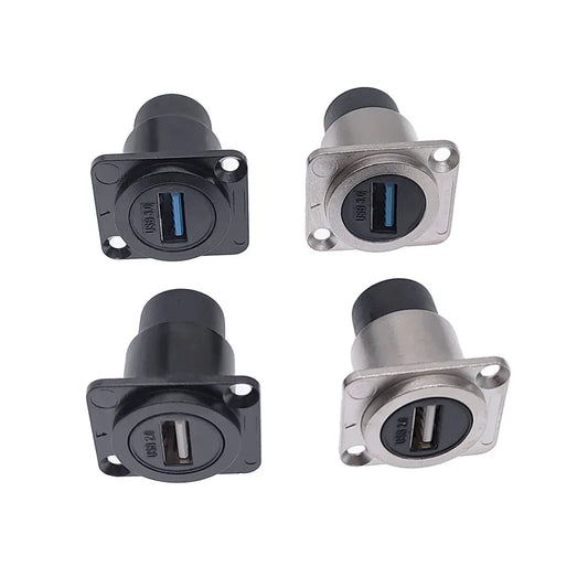 D Type Metal USB Socket