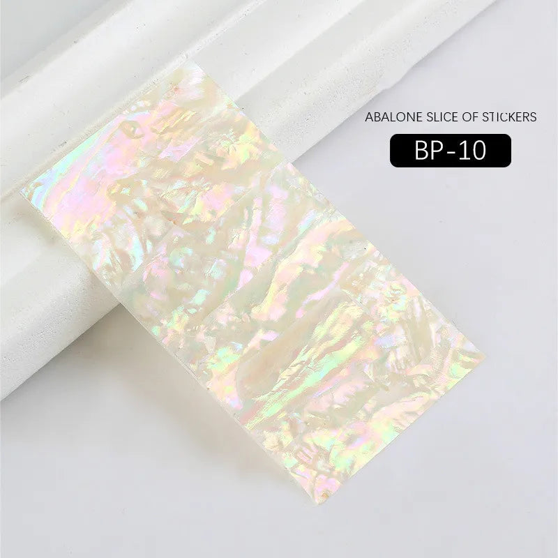 Art Lalic Abalone 3D Perlmutt - Selbstklebend 1Blatt BP01