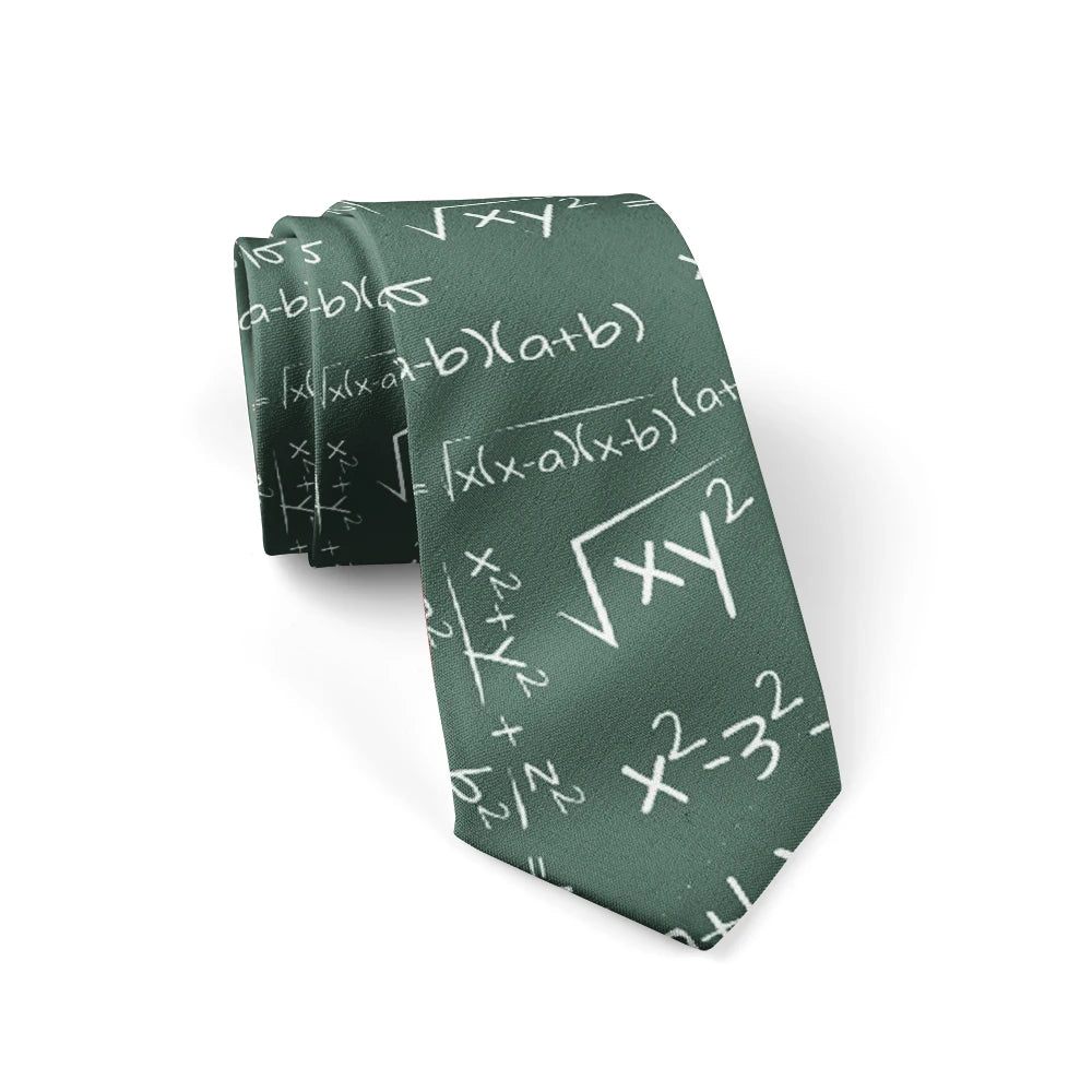 Men's Fashion Plaid Ties 8cm Black Creative Novelty Necktie 3D Printed Tie For Men Funny Party Wedding Accessories