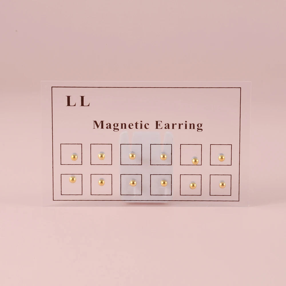 Luna 12er Set Magnetische Fake Piercings - Ohne Stechen
