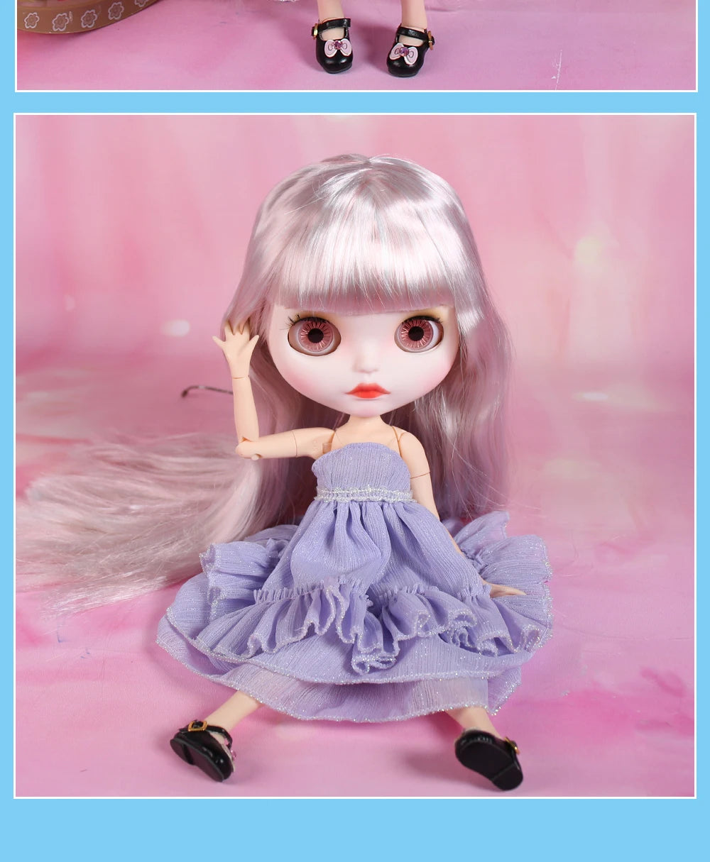 ICY DBS Blyth Doll 1/6 bjd joint body doll combination including dress shoes on sale 30cm anime toy