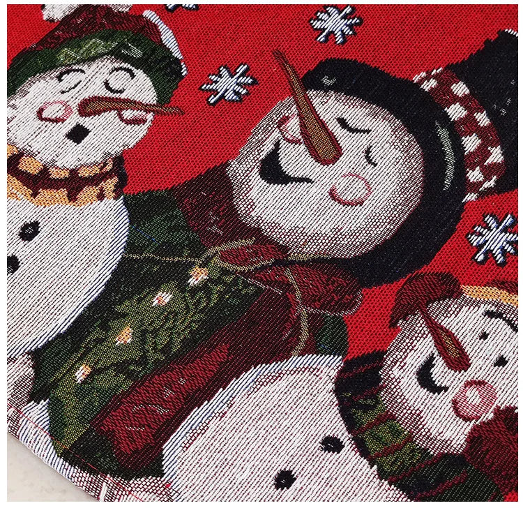 FestiveTree Tischdecke Santa Rot - Kapazität 1 Stück, Größe 135x180 cm