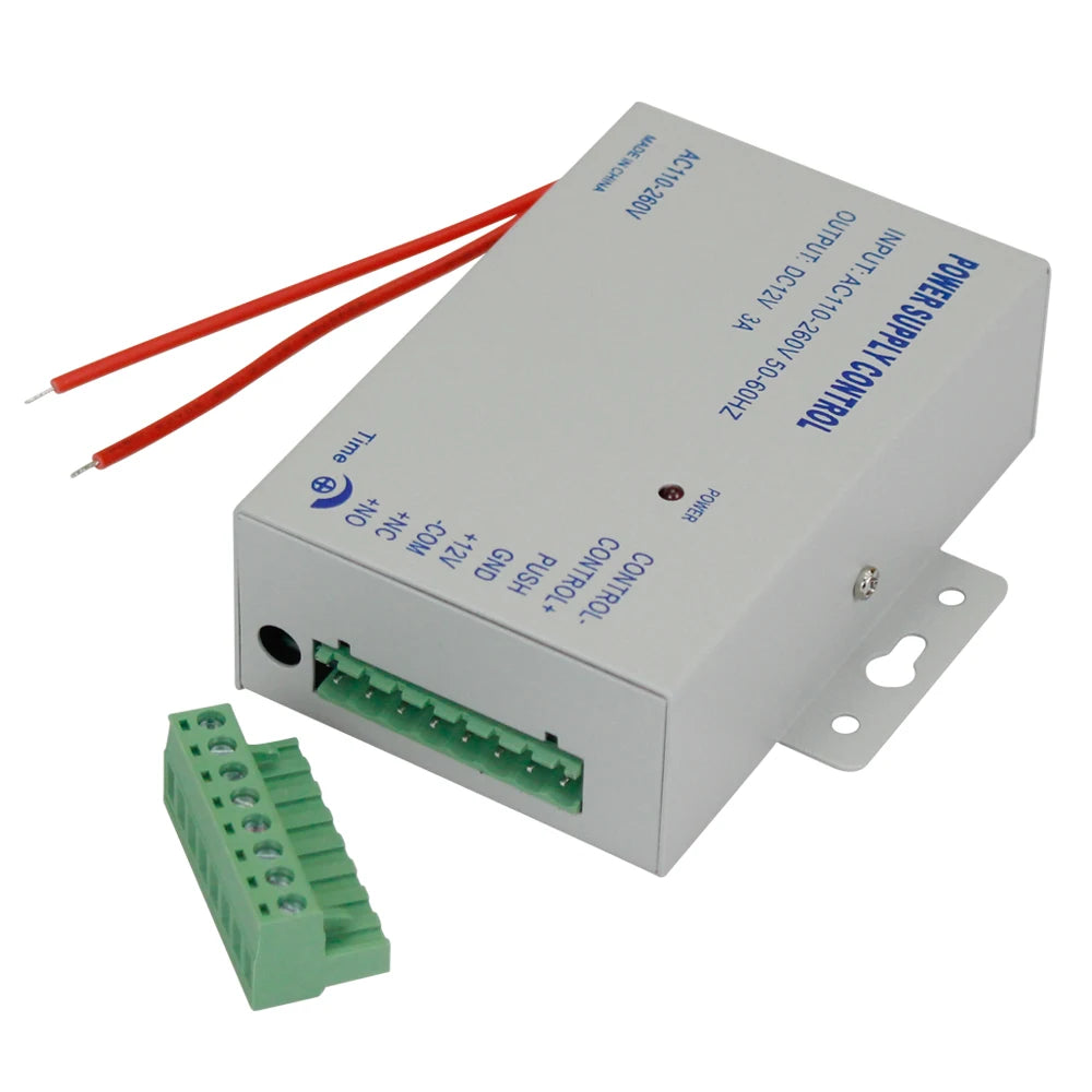 Netzteil 2025: DC12V 3A New Access Control System Power Supply Switch - AC AC110V-260V Input Time Delay Door Locks Video Intercom System K80 Collection