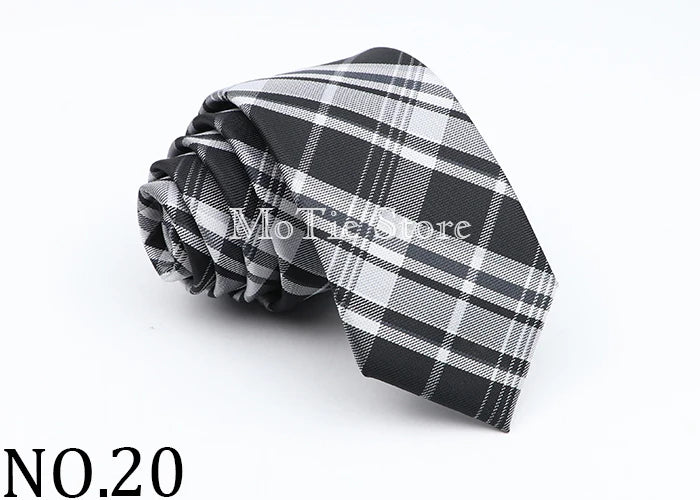 Neue Jacquard-Schottenkrawatte für Männer - Klassische 6cm-Krawatte für Hochzeit, Geschäft und Suit