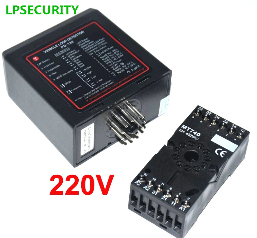 Schrankenantrieb 2025: PD-132 Automatic Gate Opener Barrier Gate - Traffic Inductive Single Channel Loop Vehicle Detector Northtech Compatible Collection
