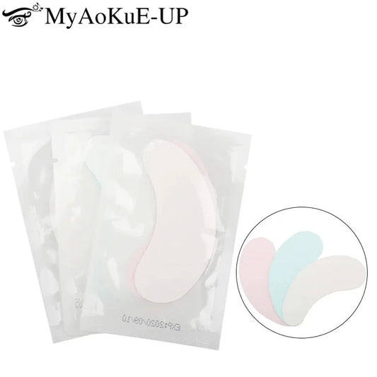 50/200/500 Wimpern Patches Für Aufbau Gepfropft Wimpern Pads Russisch Verpackung Unter Augen Papier Aufkleber Für Wimpernverlängerung