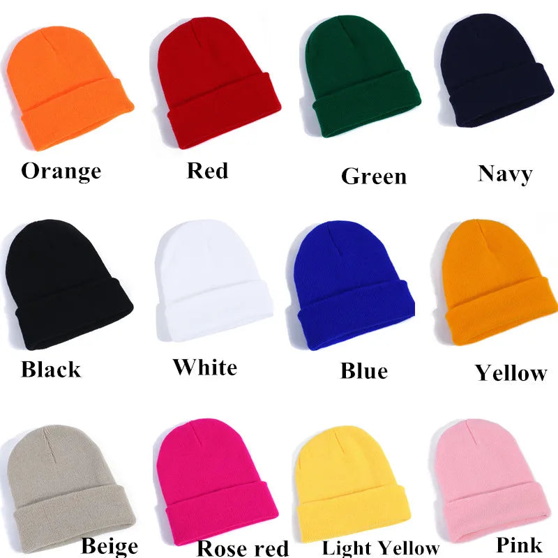 UrbanCap Skullie Warm - 25 Farben, Einheitsgröße, Elastisch