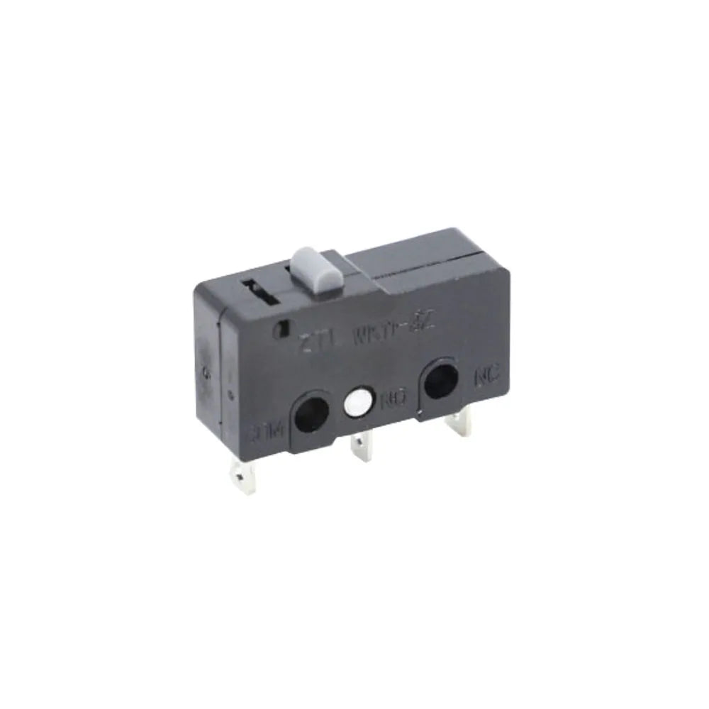 10x Mikroschalter KW11-3Z 5A 250V - Mini Endschalter NO/NC mit Rollenhebel