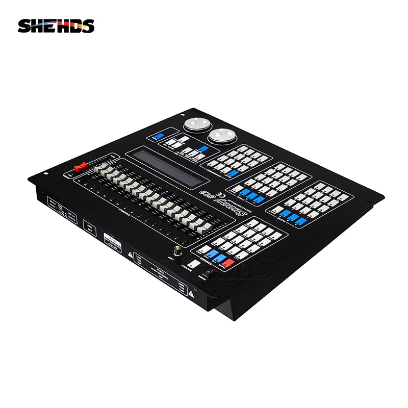 DMX SHEHDS 1024 Controller/192 Console Für Par Lighting Moving Head Light Internationaler Standard DJ Disco Hochzeiten Konzerte