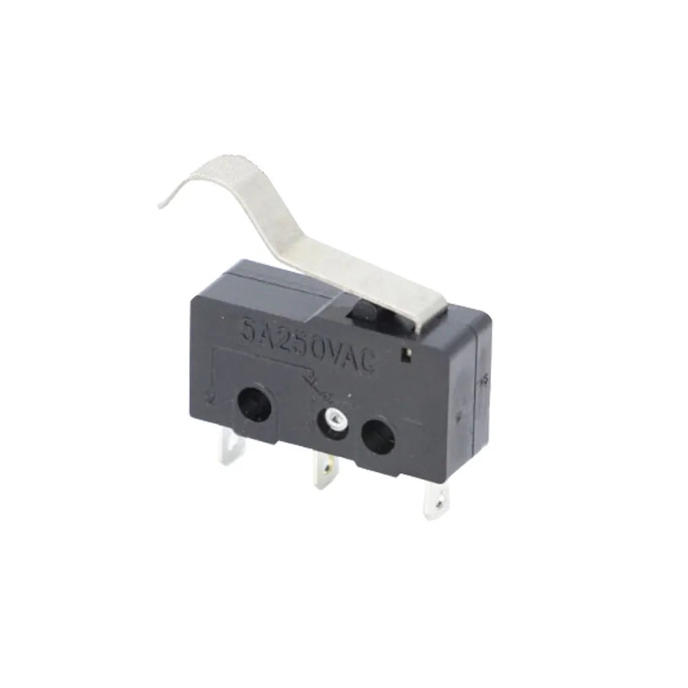 10x Mikroschalter KW11-3Z 5A 250V - Mini Endschalter NO/NC mit Rollenhebel