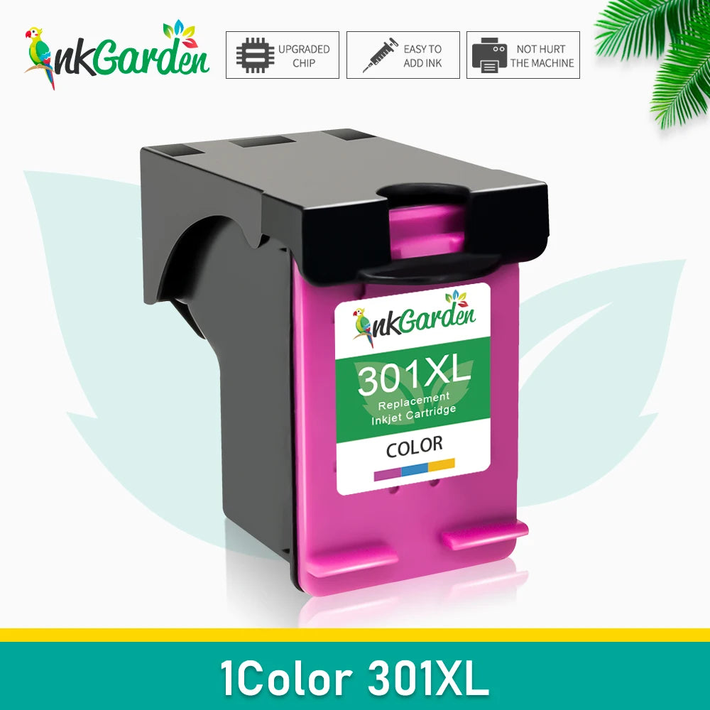 Ink Garden 301XL Ersatzpatrone - Schwarz Und Farbe Kompatibel