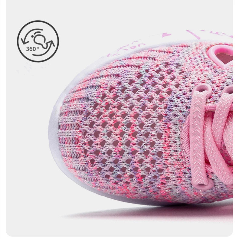 Mädchen Casual Schuhe 2025 - Leicht Mesh Sneakers Kinder Sommer - Frühling Herbst Tenis Süß Sport Cartoon Weiblich Laufen Socken Schuhe
