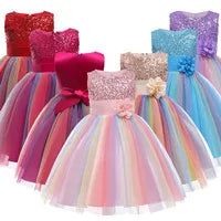 Mother Daughter Matching Dresses Family Sets Floral Fashion Woman Girls Long Dress Outfits Sleeveless Family Look Dress