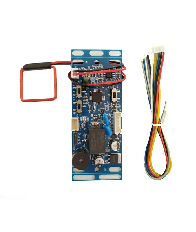 Zutrittskontrolle 2025: RFID EM/ID Embedded Door Access Control - Intercom Access Control Lift Control 2pcs Mother Card 10pcs Em Key Fob Collection