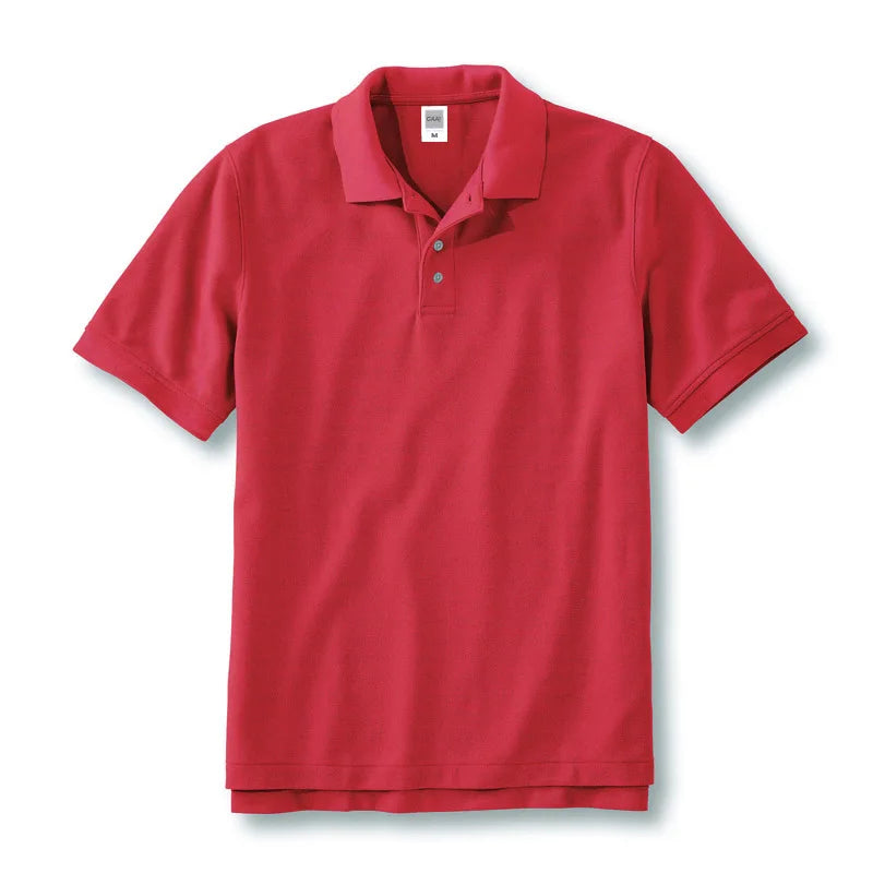 GAAJCN Polo Atmungsaktiv - Baumwolle Kurzarm Regular Fit